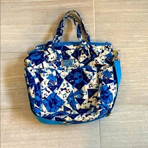 Marc Jacobs Diaper Bag -blue w skull/music notes